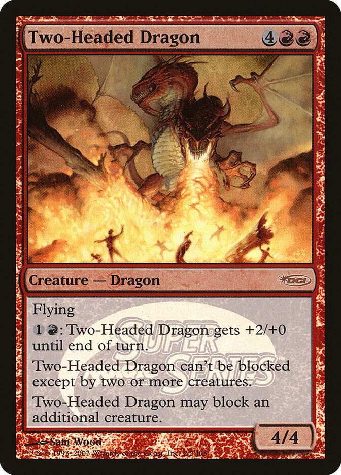 Two-Headed Dragon 9/350 (Junior Series Promos)  - Foil | Good Games Adelaide SA