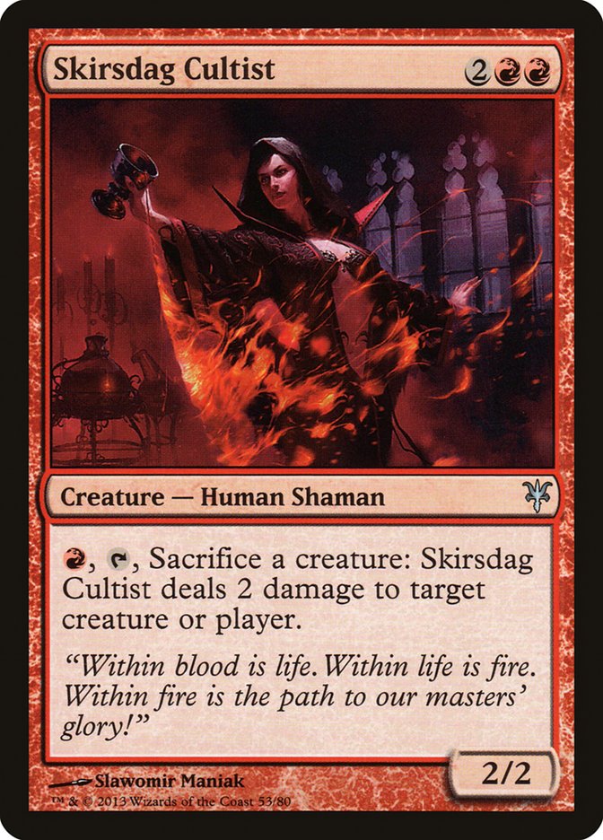 Skirsdag Cultist [Duel Decks: Sorin vs. Tibalt] | Good Games Adelaide SA