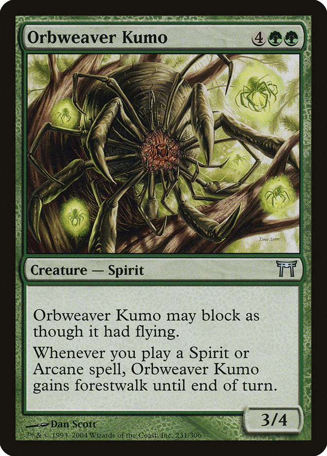 Orbweaver Kumo 231 (Champions of Kamigawa)  | Good Games Adelaide SA