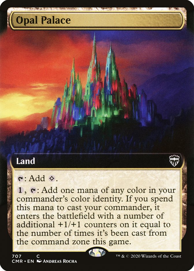 Opal Palace (Extended Art) [Commander Legends] | Good Games Adelaide SA