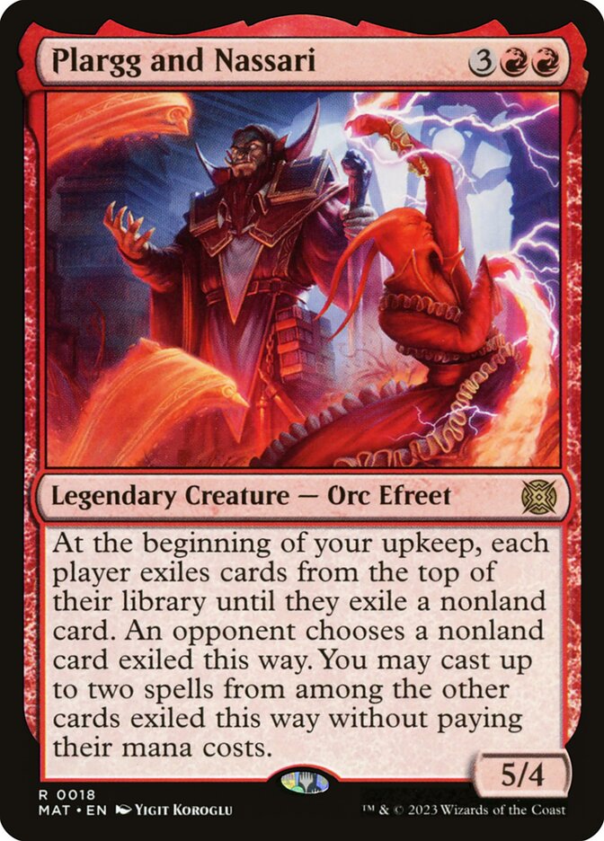Plargg and Nassari 18 (March of the Machine: The Aftermath)  - Foil | Good Games Adelaide SA