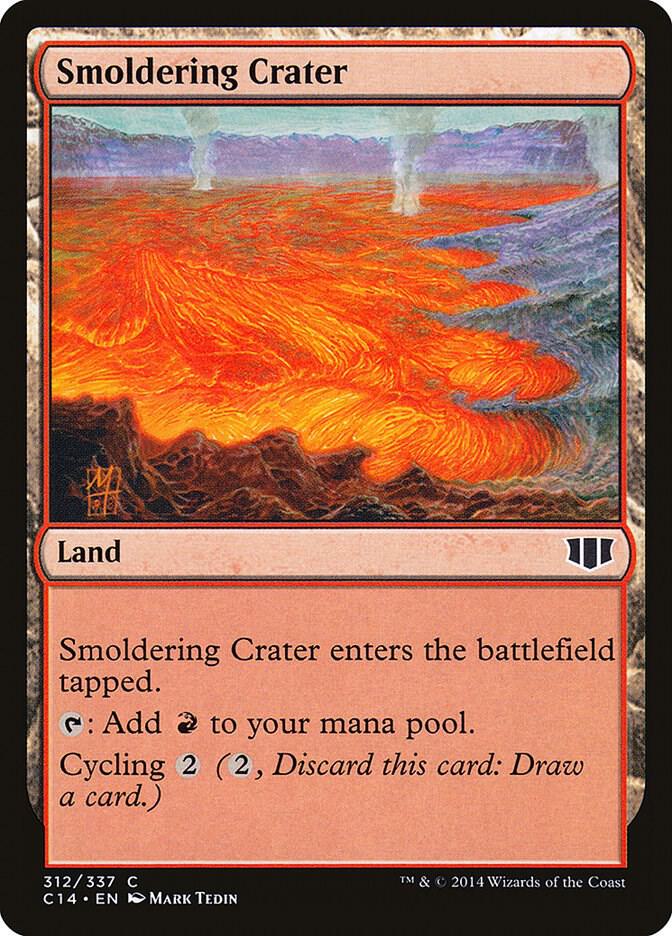 Smoldering Crater 312 (Commander 2014)  | Good Games Adelaide SA