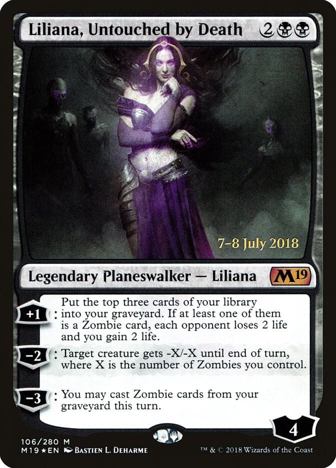 Liliana Untouched by Death 106 (Prerelease Cards)  - Foil | Good Games Adelaide SA