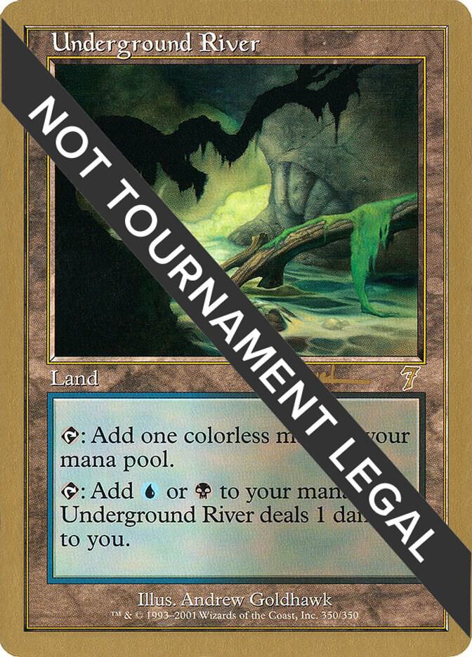 Underground River 2001 Antoine Ruel 7ED ar350/138 (World Championship Decks)  | Good Games Adelaide SA