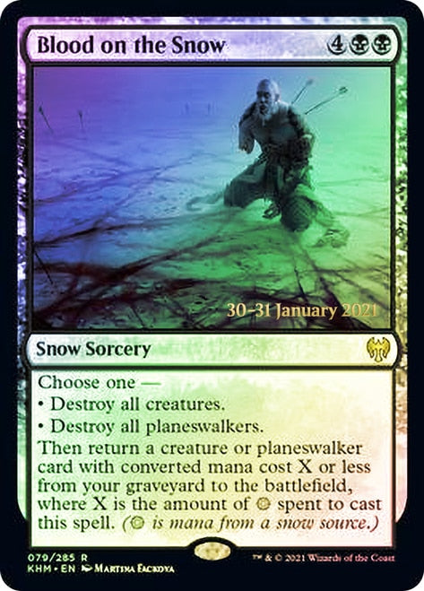 Blood on the Snow  [Kaldheim Prerelease Promos] | Good Games Adelaide SA