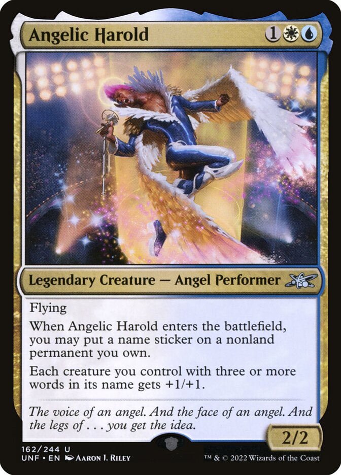 Angelic Harold 162 (Unfinity)  - Foil | Good Games Adelaide SA