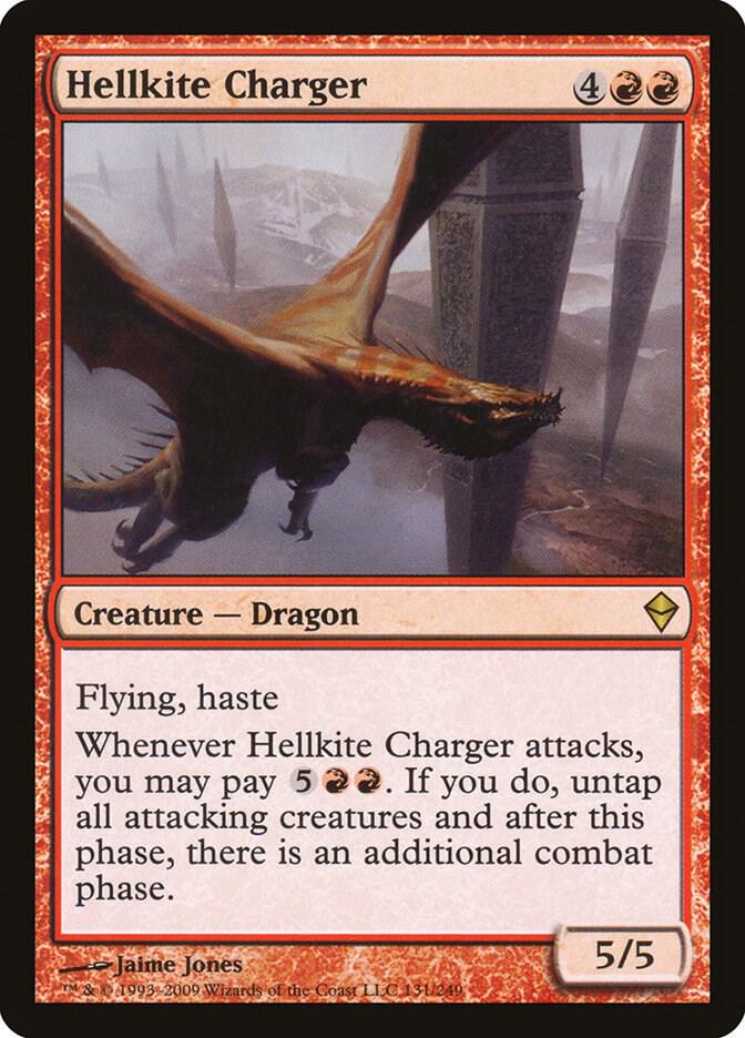 Hellkite Charger 131 (Zendikar)  - Foil | Good Games Adelaide SA