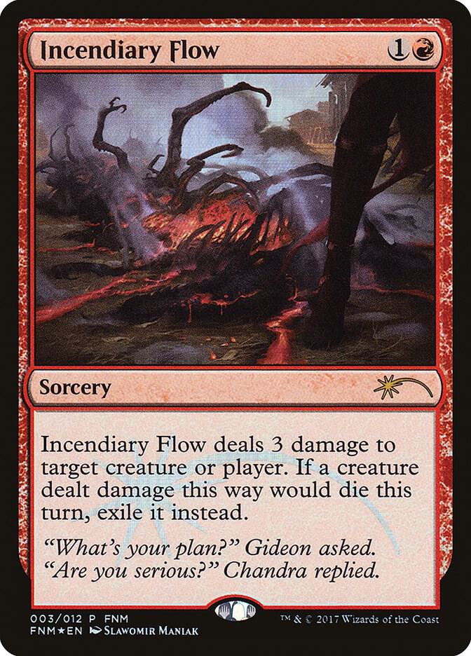 Incendiary Flow 3 (FNM Promos)  - Foil | Good Games Adelaide SA