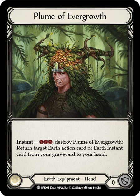 Plume of Evergrowth [BRI005] (Tales of Aria Briar Blitz Deck)  1st Edition Normal | Good Games Adelaide SA