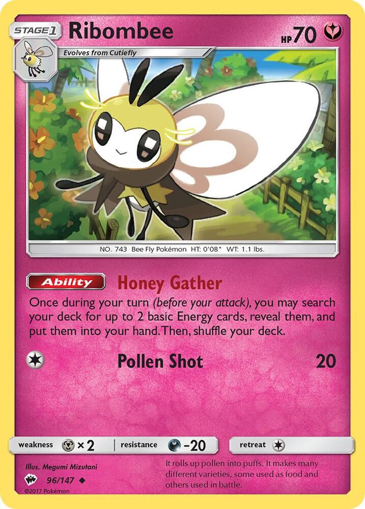 Ribombee 96/147 (SM - Burning Shadows)  | Good Games Adelaide SA
