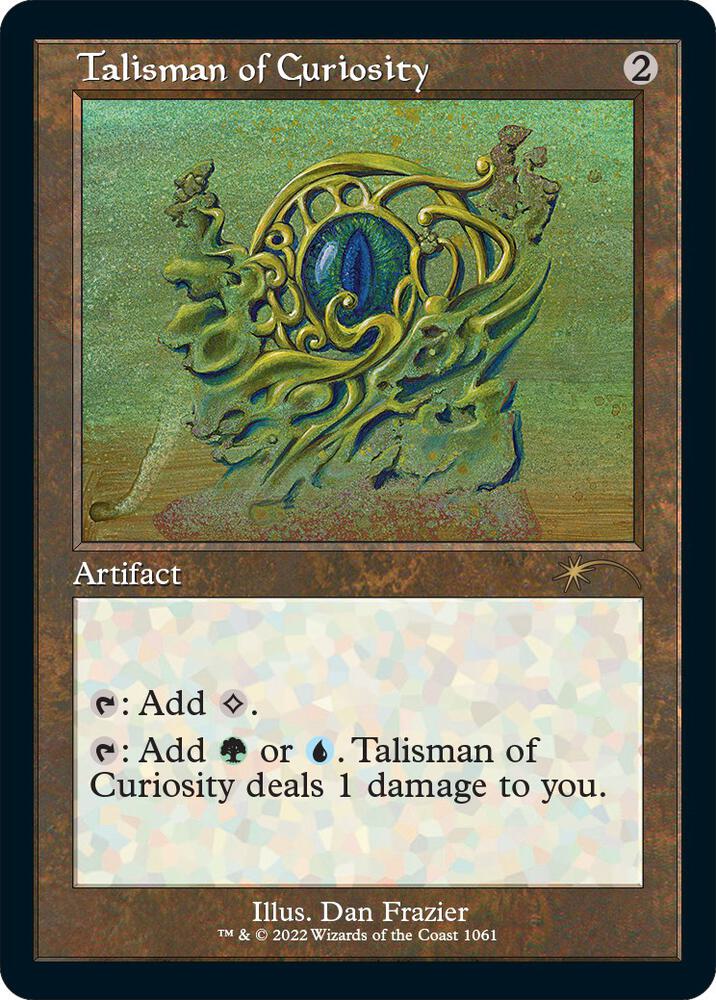 Talisman of Curiosity Retro Frame 1061 (Secret Lair Drop Series)  | Good Games Adelaide SA
