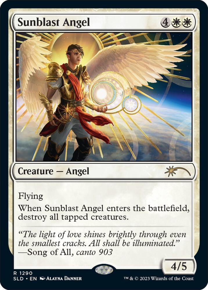 Sunblast Angel 1290 (Secret Lair Drop Series)  - Foil | Good Games Adelaide SA