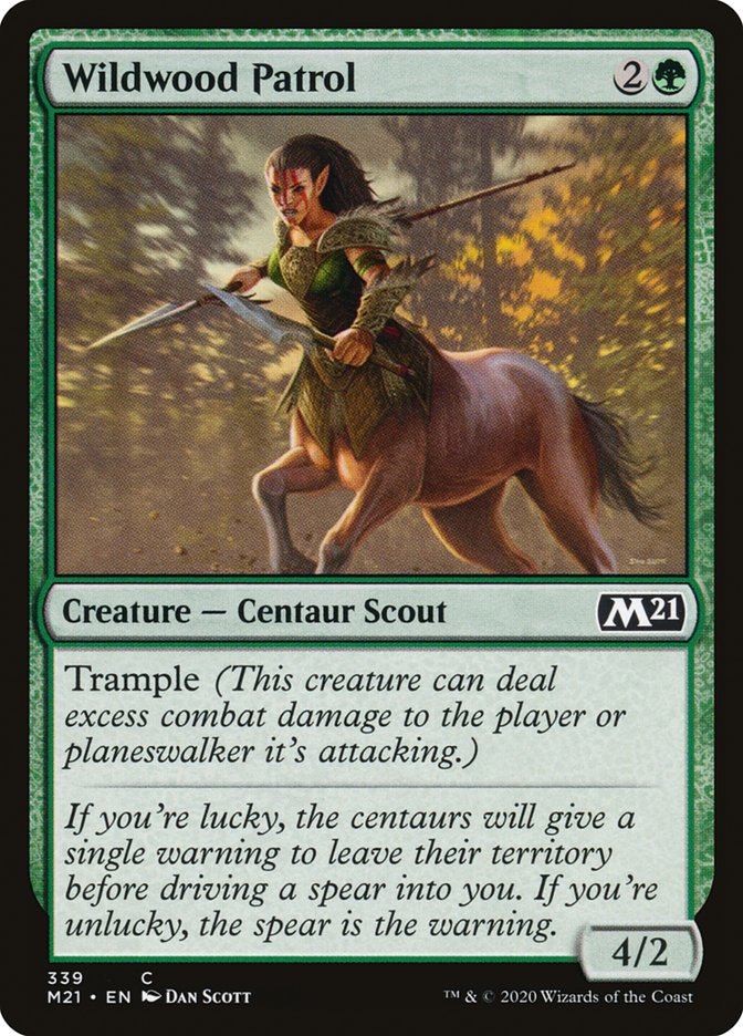 Wildwood Patrol [Core Set 2021] | Good Games Adelaide SA