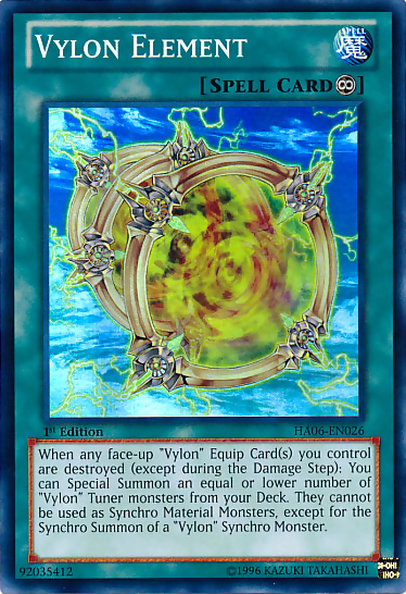Vylon Element [HA06-EN026] Super Rare | Good Games Adelaide SA