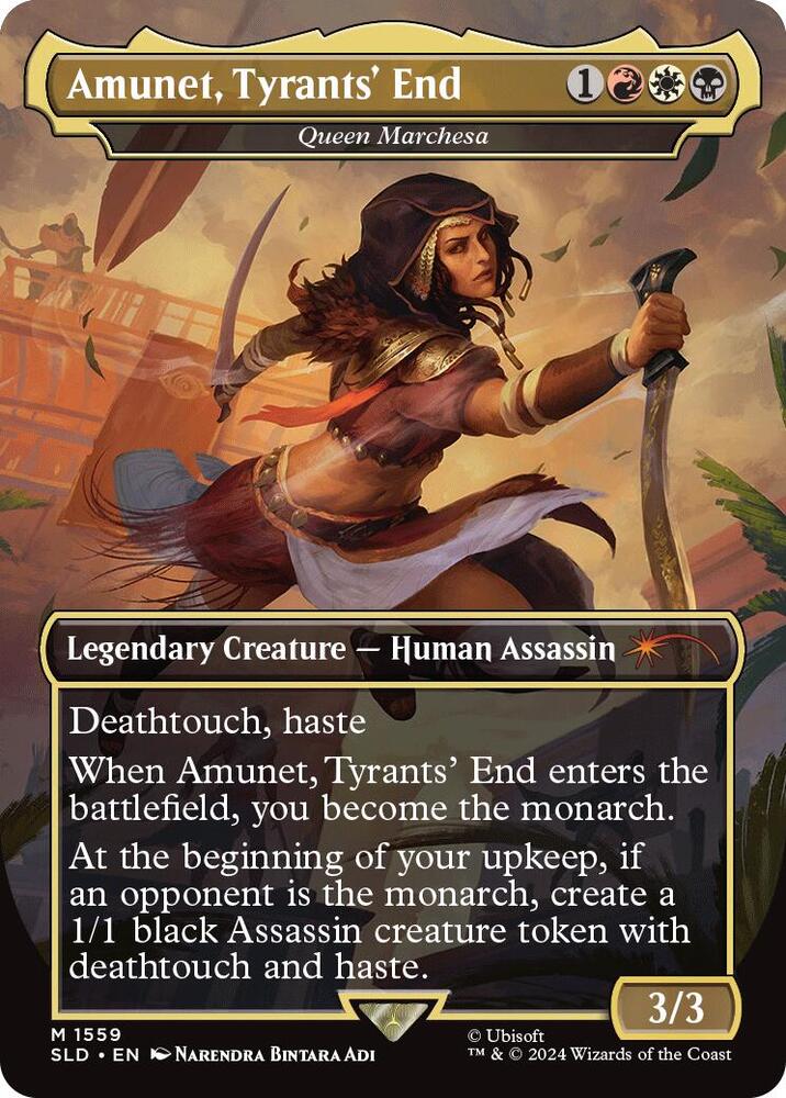 Amunet Tyrants End Queen Marchesa 1559 (Secret Lair Drop Series)  | Good Games Adelaide SA