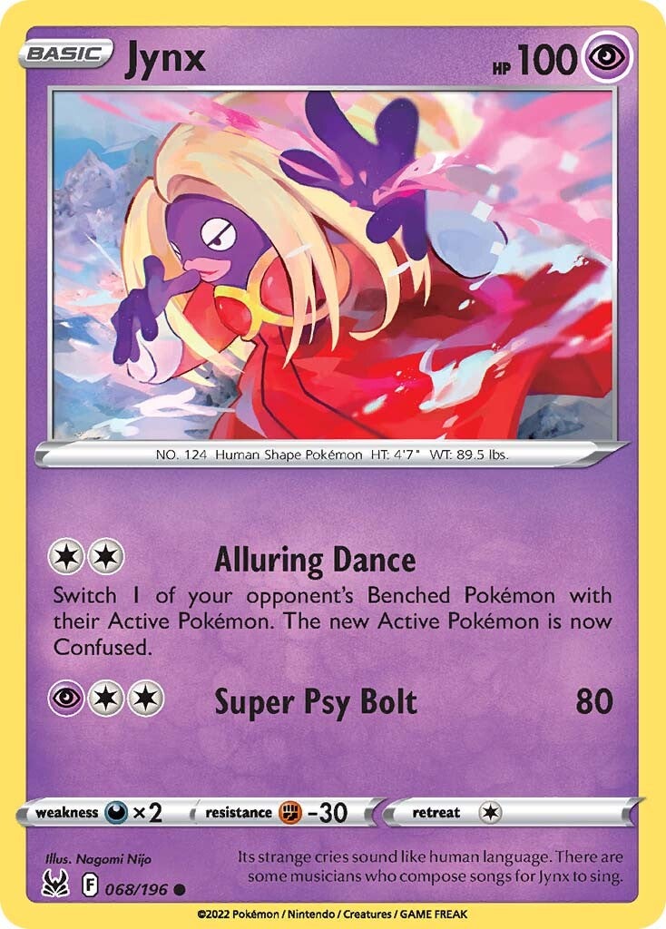 Jynx (068/196) [Sword & Shield: Lost Origin] | Good Games Adelaide SA