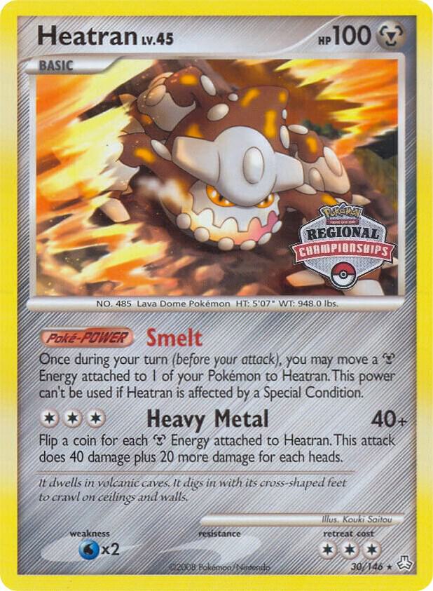Heatran 30 146 Regional Championships 030/146 (League & Championship Cards)  | Good Games Adelaide SA