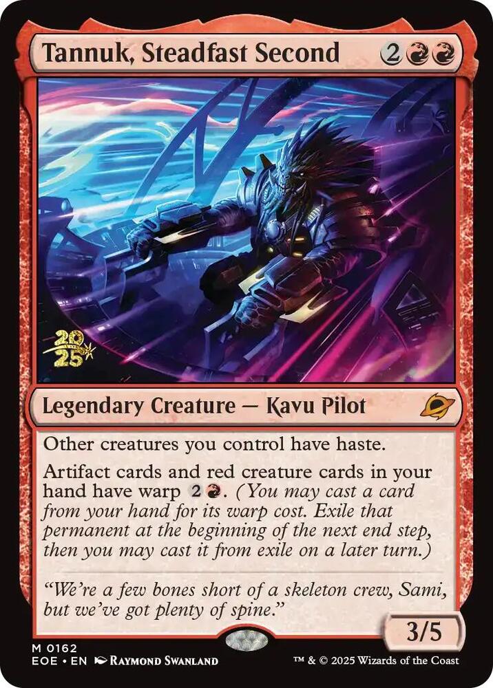 Tannuk Steadfast Second 162 (Prerelease Cards)  - Foil | Good Games Adelaide SA
