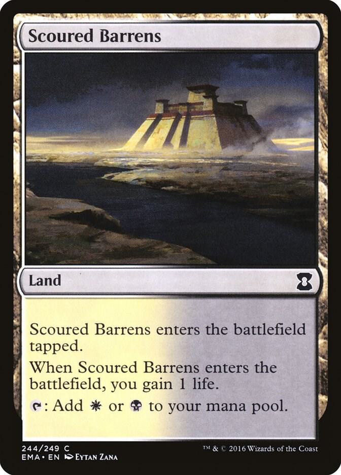 Scoured Barrens 244 (Eternal Masters)  - Foil | Good Games Adelaide SA