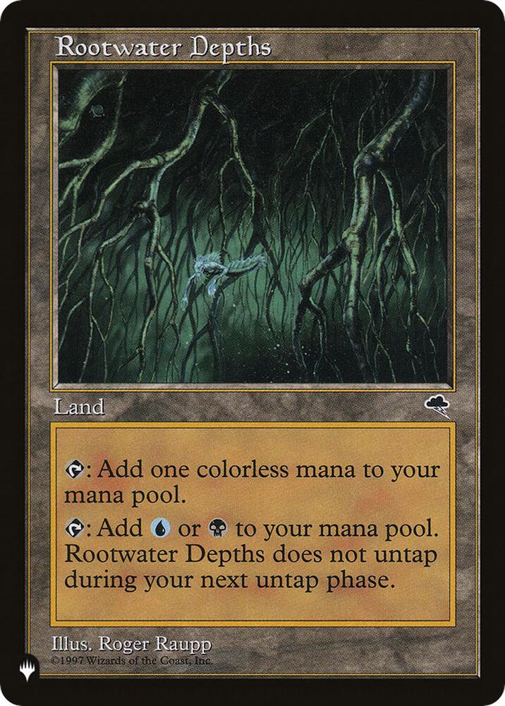 Rootwater Depths  (The List Reprints)  | Good Games Adelaide SA