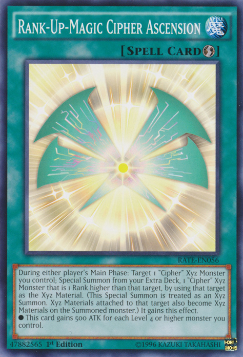 Rank-Up-Magic Cipher Ascension [RATE-EN056] Common | Good Games Adelaide SA
