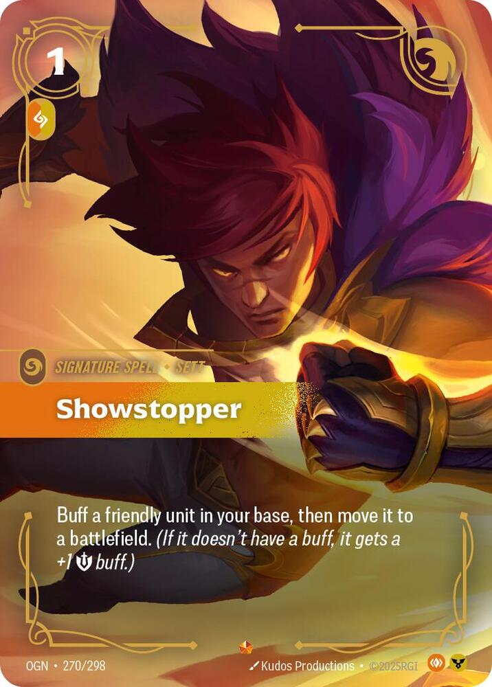 Showstopper 270/298 (Origins)  - Foil | Good Games Adelaide SA