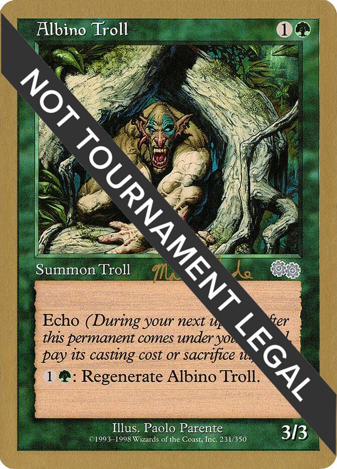 Albino Troll 1999 Matt Linde USG ml231/111 (World Championship Decks)  | Good Games Adelaide SA
