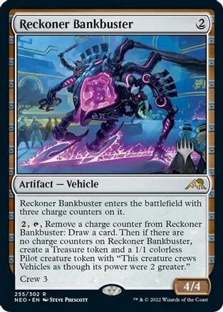 Reckoner Bankbuster 255 (Promo Pack: Kamigawa: Neon Dynasty)  | Good Games Adelaide SA