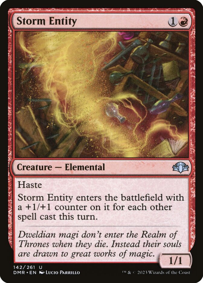 Storm Entity 142 (Dominaria Remastered)  | Good Games Adelaide SA