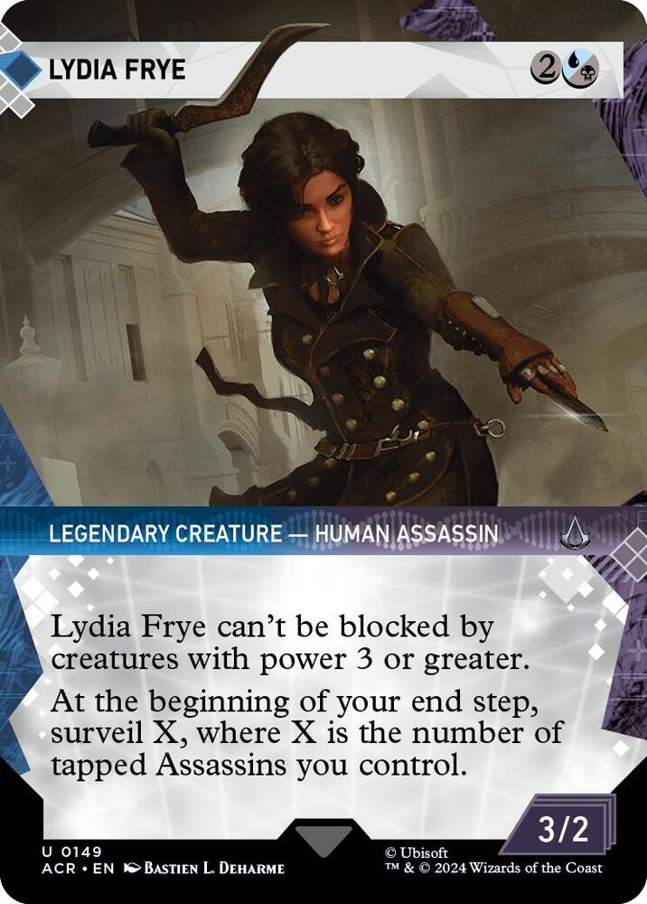 Lydia Frye 149 (Universes Beyond: Assassin's Creed)  | Good Games Adelaide SA