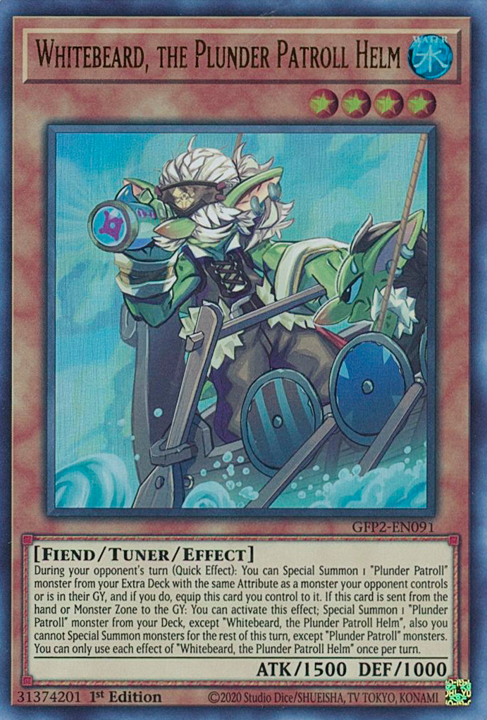 Whitebeard, the Plunder Patroll Helm [GFP2-EN091] Ultra Rare | Good Games Adelaide SA
