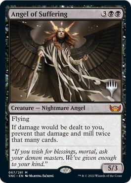 Angel of Suffering 67 (Promo Pack: Streets of New Capenna)  - Foil | Good Games Adelaide SA