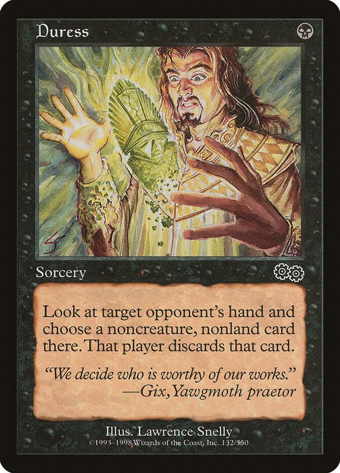 Duress 132 (Urza's Saga)  | Good Games Adelaide SA