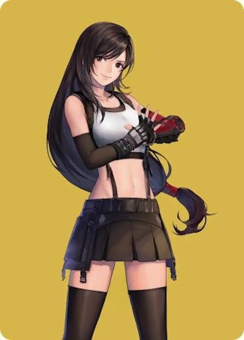 Tifa Martial Artist Art Card 52 (Art Series: FINAL FANTASY)  | Good Games Adelaide SA
