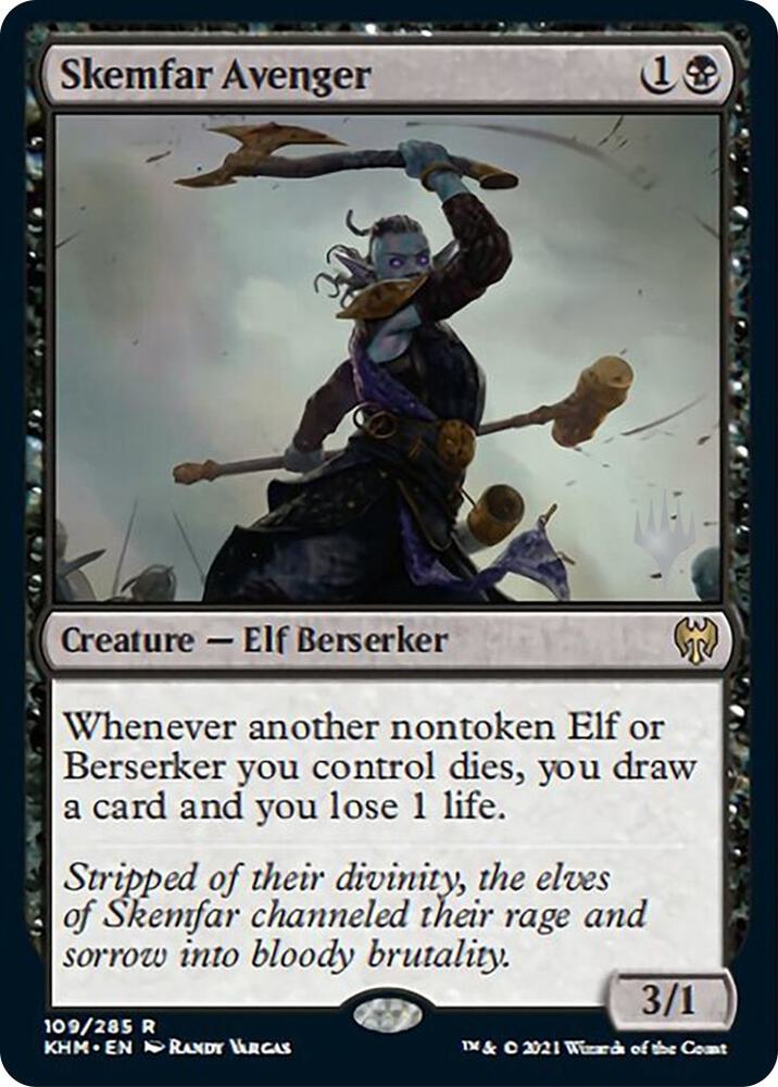 Skemfar Avenger 109 (Promo Pack: Kaldheim)  - Foil | Good Games Adelaide SA