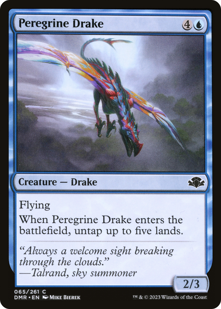 Peregrine Drake [Dominaria Remastered] | Good Games Adelaide SA