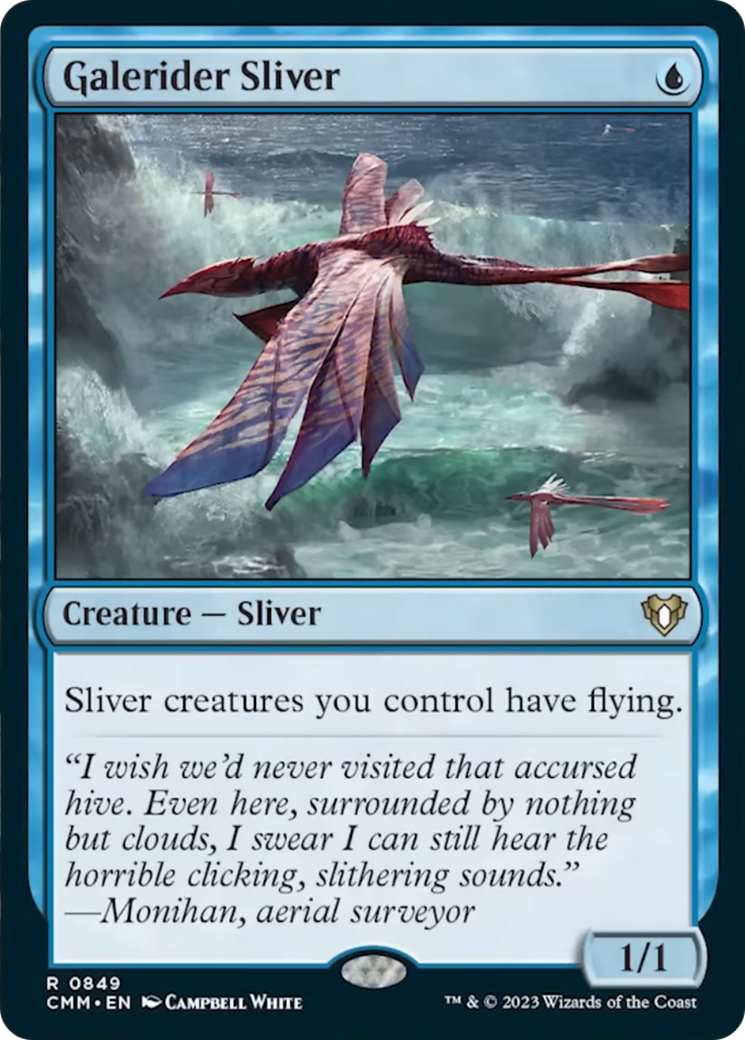 Galerider Sliver [Commander Masters] | Good Games Adelaide SA