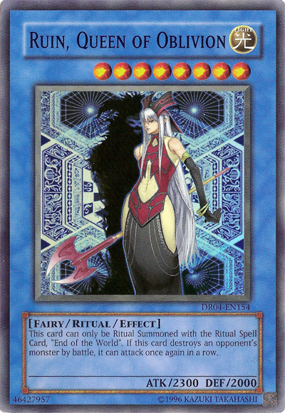 Ruin, Queen of Oblivion [DR04-EN154] Super Rare | Good Games Adelaide SA