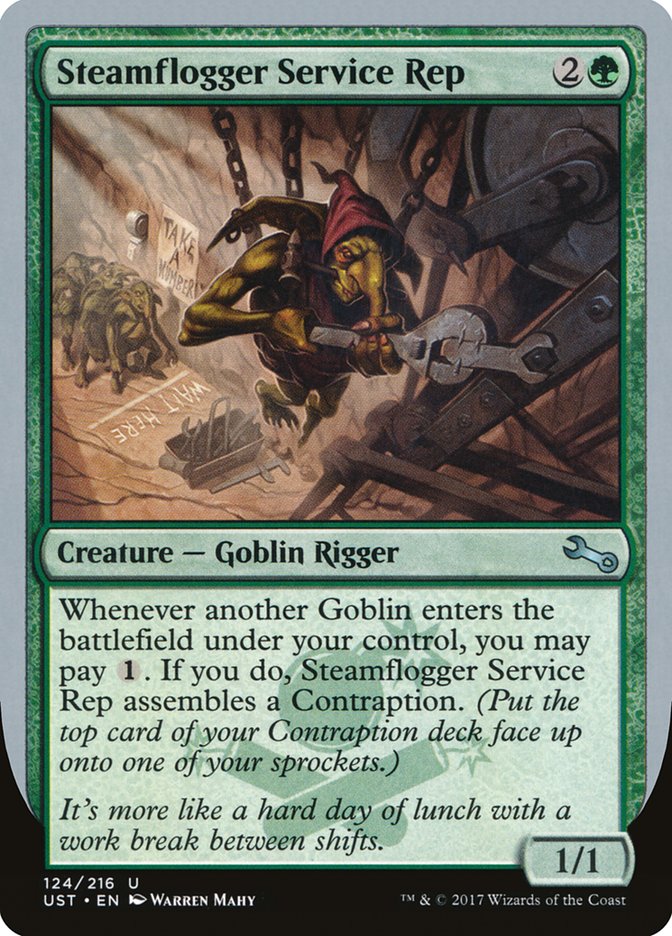 Steamflogger Service Rep 124 (Unstable)  - Foil | Good Games Adelaide SA