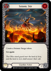 Seismic Stir (Blue) [EVR032] (Everfest)  1st Edition Rainbow Foil | Good Games Adelaide SA