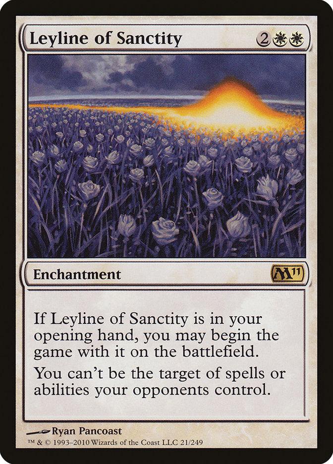 Leyline of Sanctity [Magic 2011] | Good Games Adelaide SA