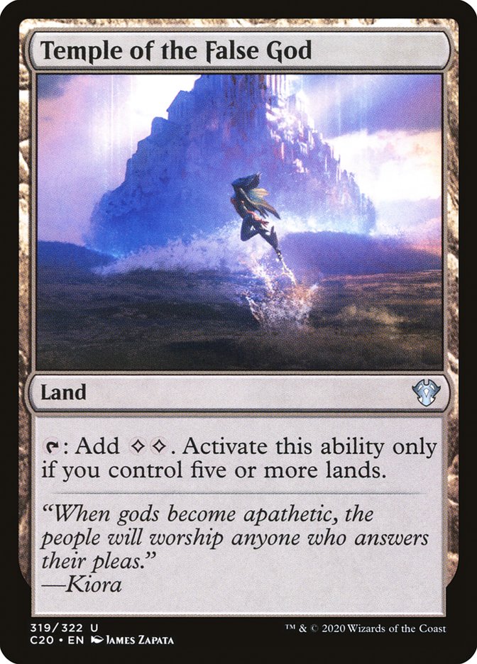 Temple of the False God [Commander 2020] | Good Games Adelaide SA