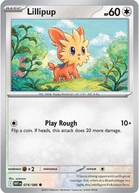 Lillipup 074/086 (SV: White Flare)  | Good Games Adelaide SA