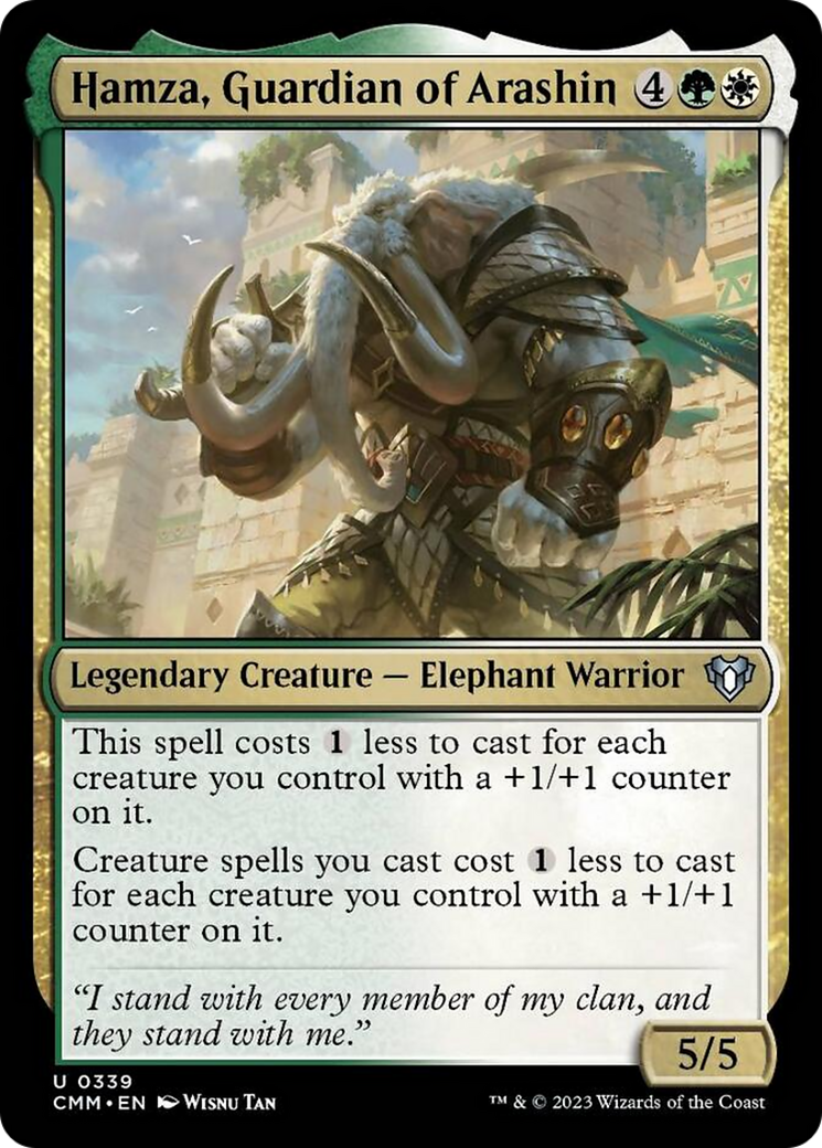 Hamza, Guardian of Arashin [Commander Masters] | Good Games Adelaide SA