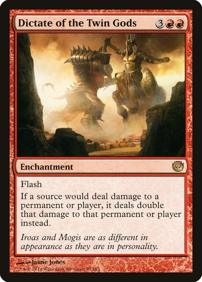 Dictate of the Twin Gods 93 (Journey Into Nyx)  - Foil | Good Games Adelaide SA