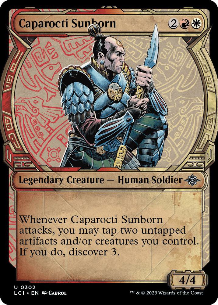 Caparocti Sunborn 302 (The Lost Caverns of Ixalan)  - Foil | Good Games Adelaide SA