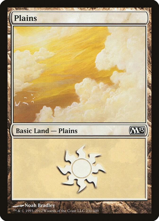 Plains 231 231 (Magic 2013 (M13))  - Foil | Good Games Adelaide SA