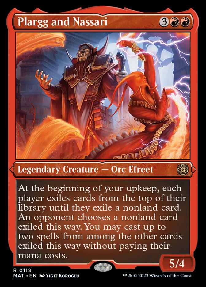 Plargg and Nassari (Foil Etched) [March of the Machine: The Aftermath] | Good Games Adelaide SA