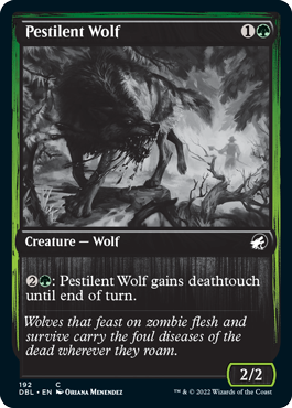Pestilent Wolf [Innistrad: Double Feature] | Good Games Adelaide SA