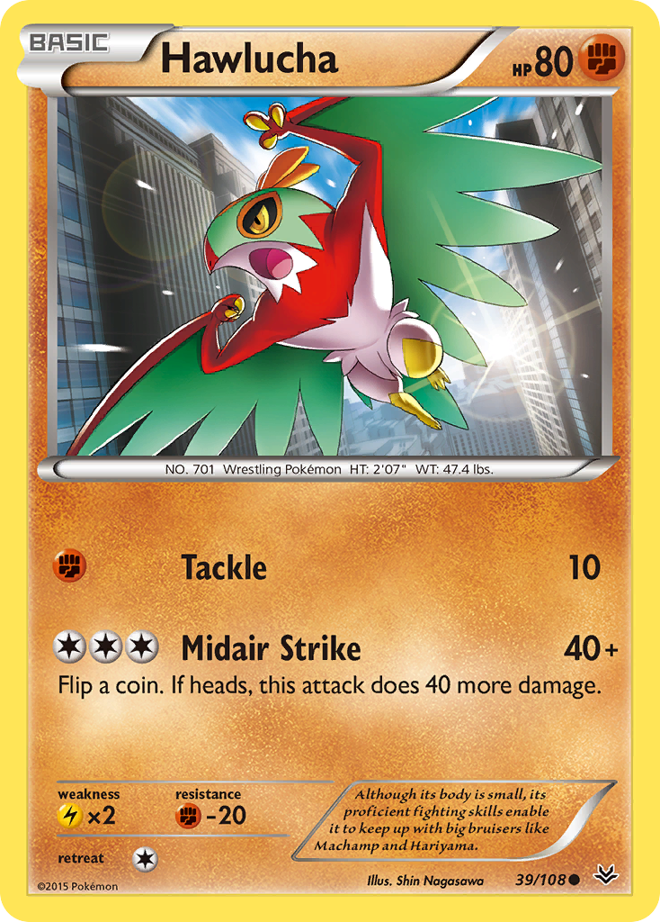 Hawlucha (39/108) [XY: Roaring Skies] | Good Games Adelaide SA